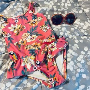 Oshkosh 1 piece swimsuit tropical island sunshades bathing suit BUNDLE & save!